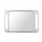 Mirror Large W/Handles Silvered 40c26 cm