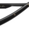Black Barber Line Razor Plastic Handle