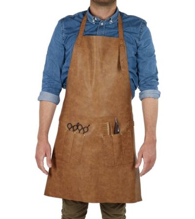 Barburys Mascul Pu Leather Apron