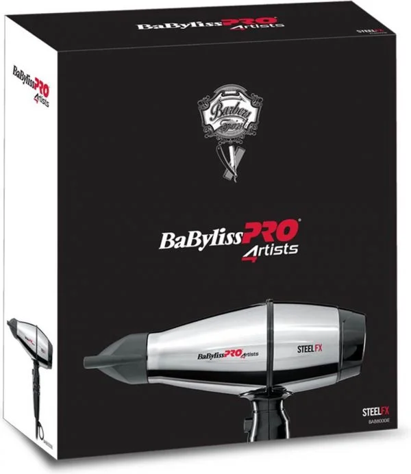 Babyliss steel FX digital metal fohn (2000w)