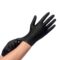 Zwarte nitril handschoenen 100st (poeder vrij)