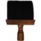 nekkw016_1 Wooden Brush Bruin nekkwast