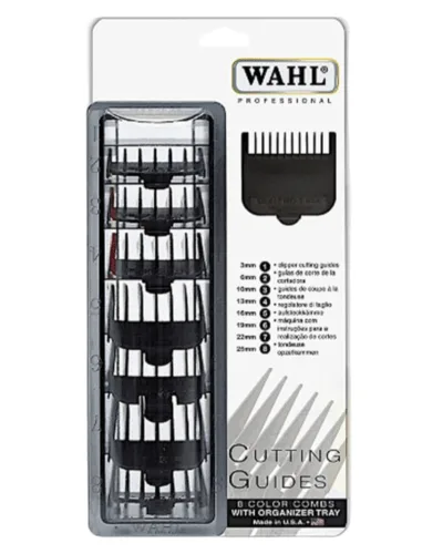 Wahl Opzetkammen Set 8 Kammen