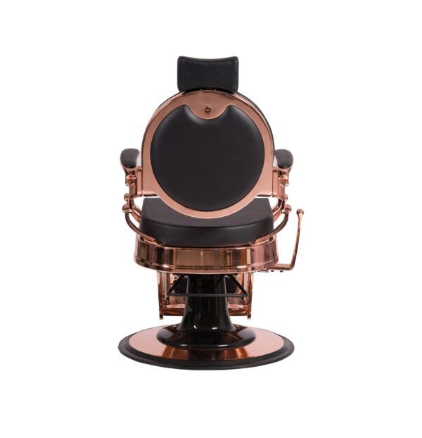 Barber Chair Texas Black Rosé Achterkant