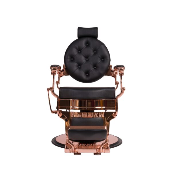 Barber Chair Texas Black Rosé Front