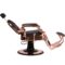 Barber Chair Texas Black Rosé Zijkant Liggend