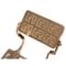 Barber Chair Texas Gold Voetsteun