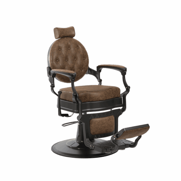 Barber Chair Texas Old Brown