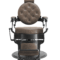 Barber Chair Texas Old Brown Voorkant