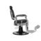 Barber Chair Texas Silver Black Zijkant