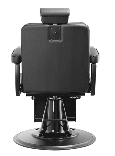 Barber Chair New York Black Achterkant