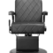 Barber Chair New York Black Voorkant