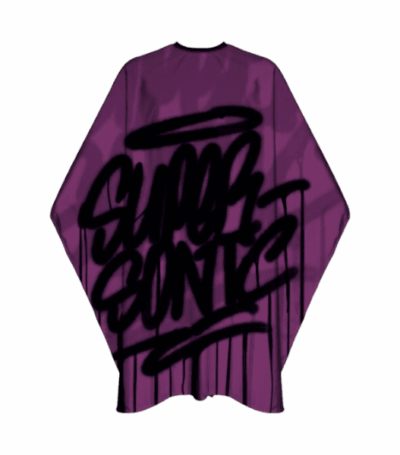 Barber Purple Cape
