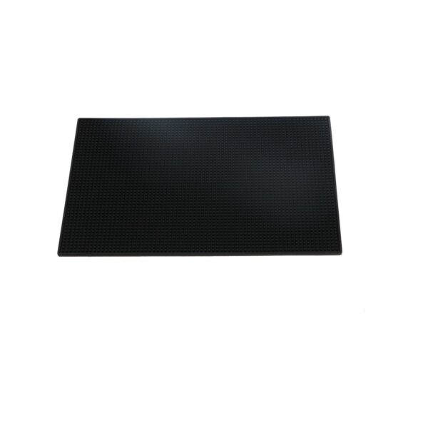 Rubber tegel 110 mm 50 x cm Zwart