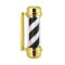 BARBER POL Gold & Black