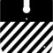 11-08-2018 v çizgili barber Black & White Stripes kapmantel