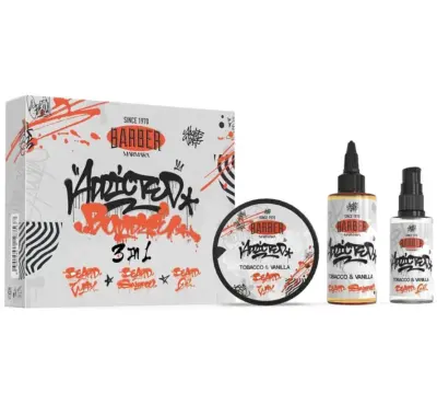 Barber Beard Set Tobacco & Vanilla