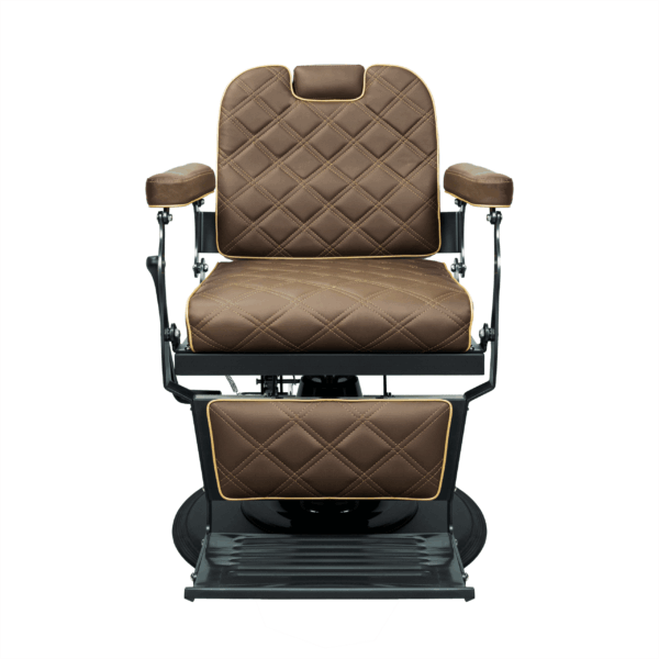 Barber Chair Brown Miami Voorkant