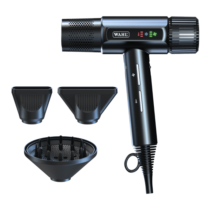 Wahl Vanquish Föhn met 100.000 RPM digitale motor en 1600W vermogen – Barberdepot