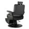 Barber Chair Philadelphia Black Achterkant