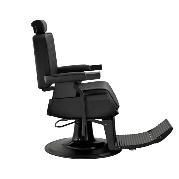 Barber Chair Philadelphia Black Zijkant