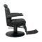 Barber Chair Utah Black Zijkant