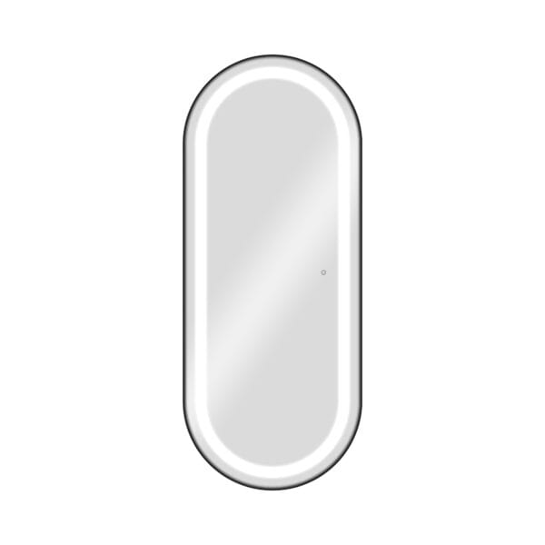 Oval Mirror Styling Unit with Led