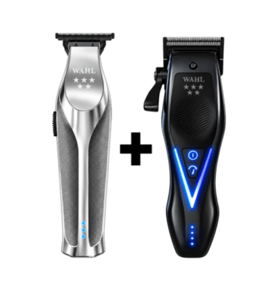 Wahl-Vapor-Switch-Hi-Viz-Combo-Deal Wahl Vapor Switch en Hi-Viz professionele clipper en trimmer combo – Barberdepot