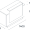 Box Balie Dimensions