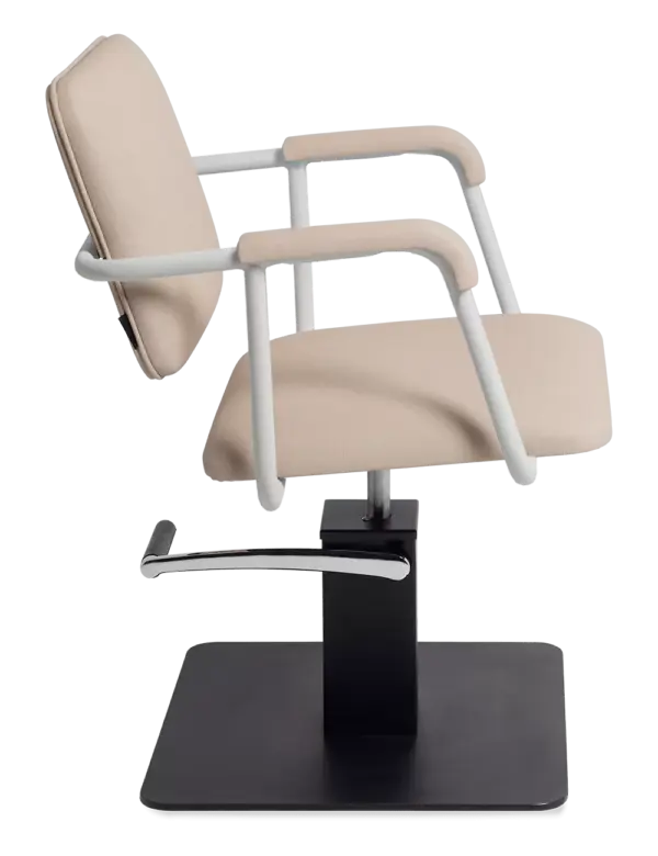 Catar Kappersstoel Side White