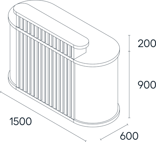 Crono Balie Dimensions