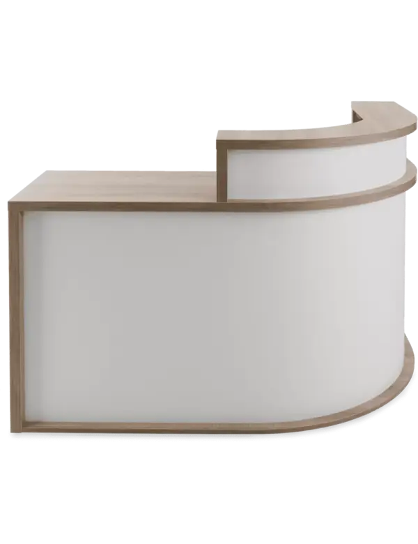 Elm Balie Front White