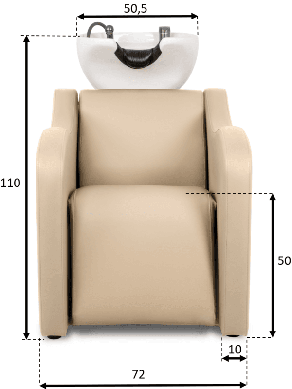 Malaga Dimensions Front