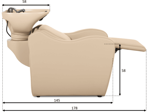 Malaga Dimensions Side