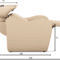 Malaga Dimensions Side
